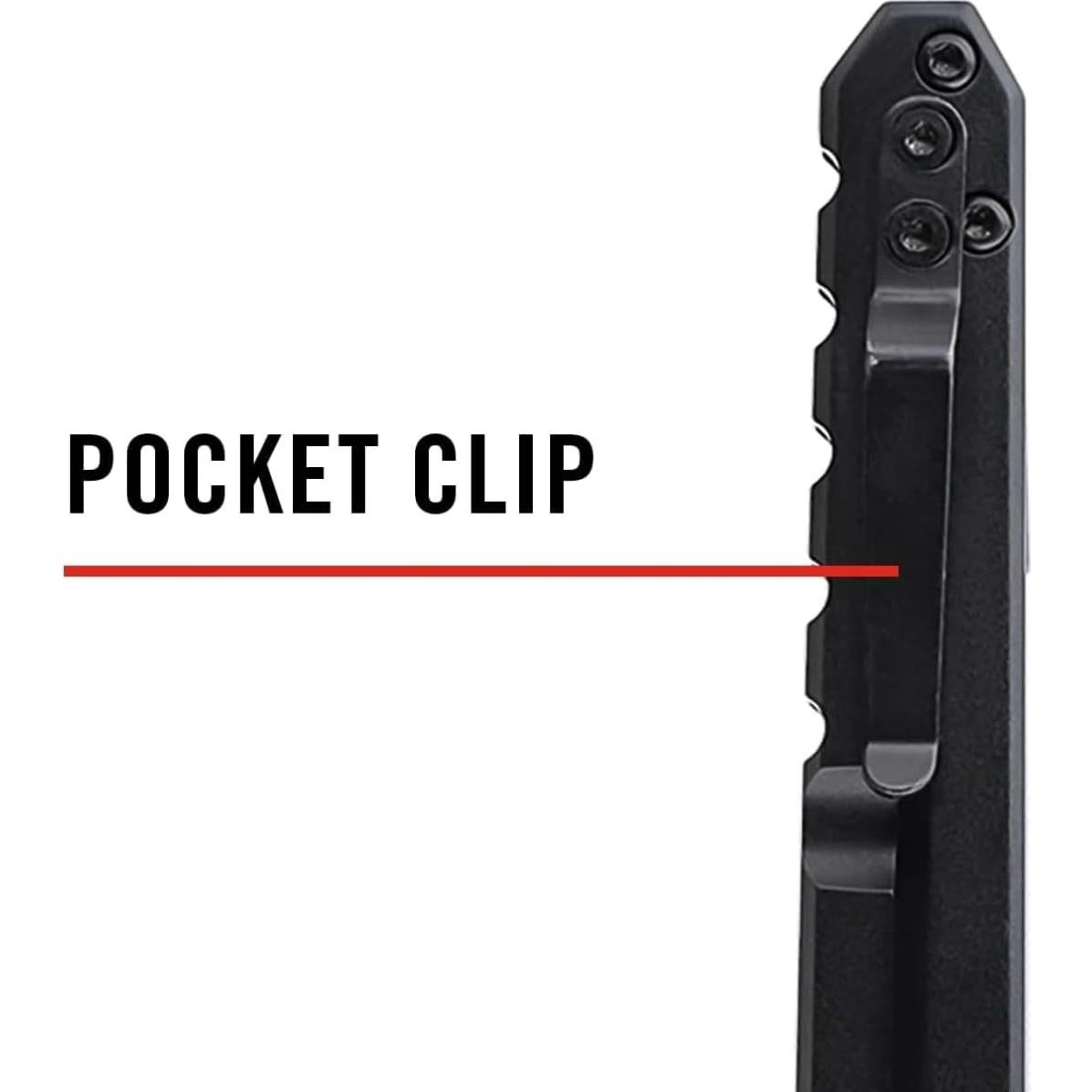 Cuchillo Plegable Coast LX532 EDC Acero Inoxidable Negro 8.89 cm