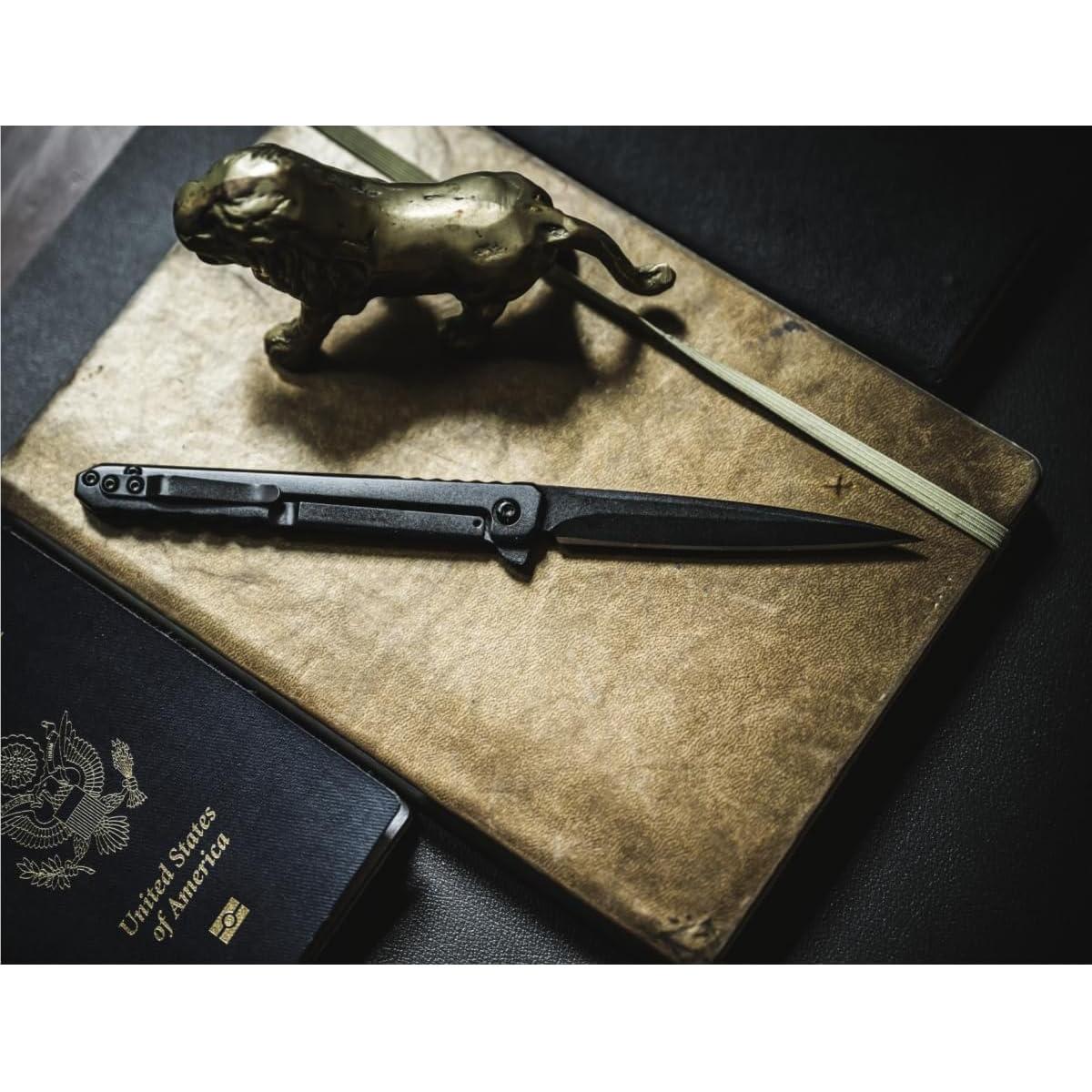 Cuchillo Plegable Coast LX532 EDC Acero Inoxidable Negro 8.89 cm