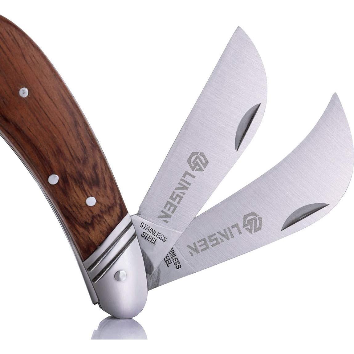 Cuchillo de Injerto Linsen-Outdoors 6.35 cm Acero Inoxidable