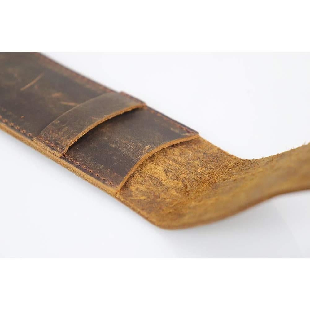 Funda de Cuchillo de Piel HERSENT Marrón 16.51x4.83 cm