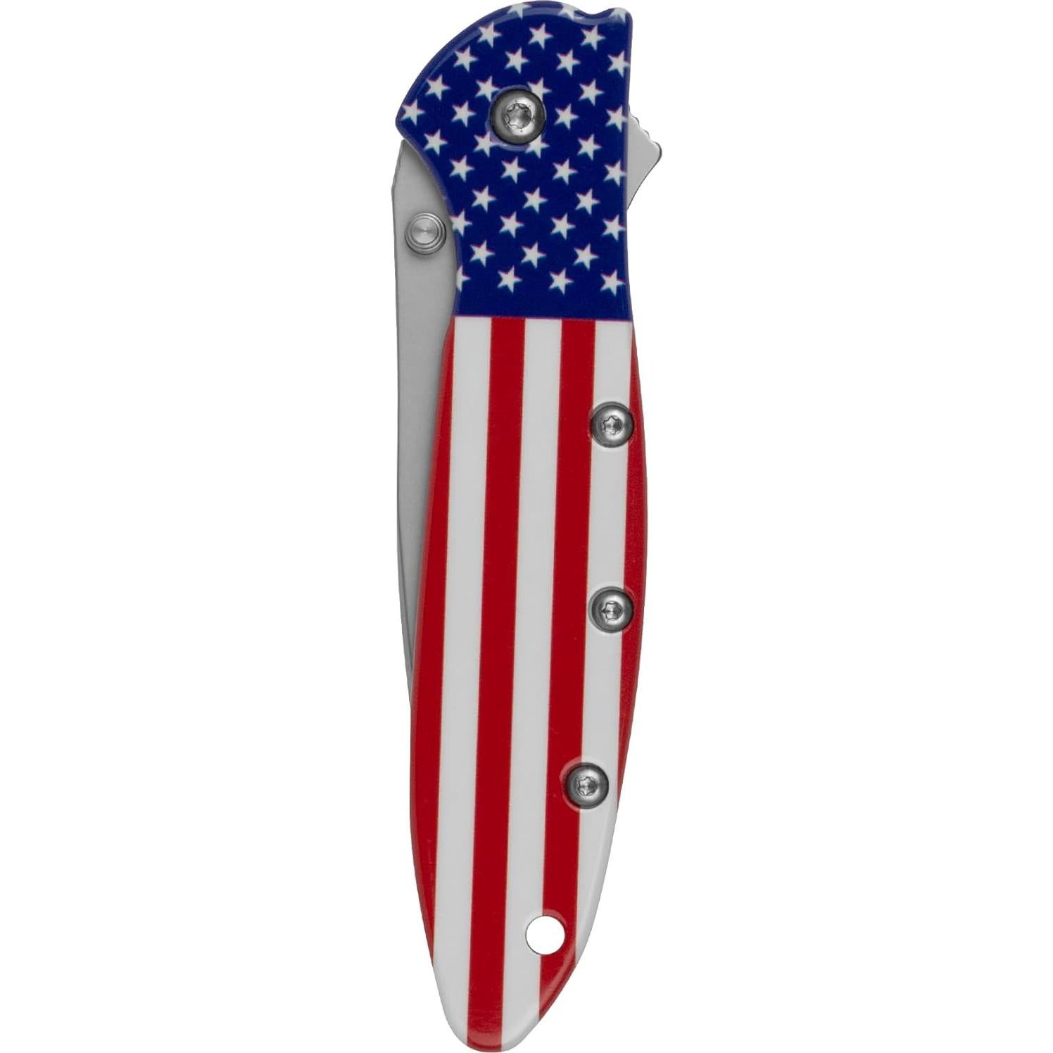 Cuchillo Plegable Kershaw Leek Bandera EE. UU. 17.78 cm