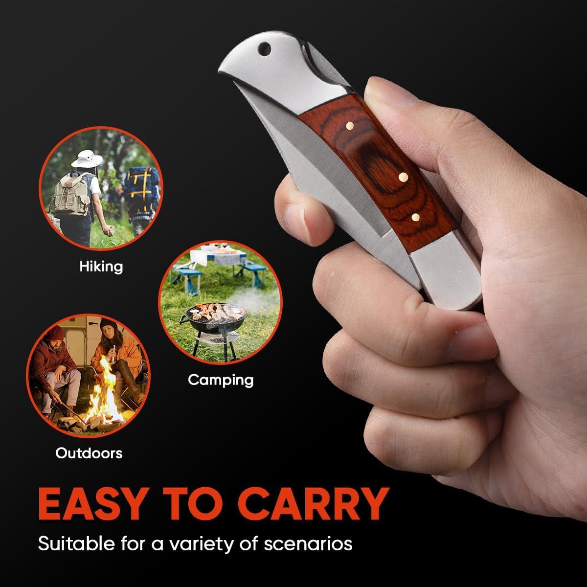 Cuchillo de bolsillo 10MOONS 16.5 cm acero inoxidable EDC