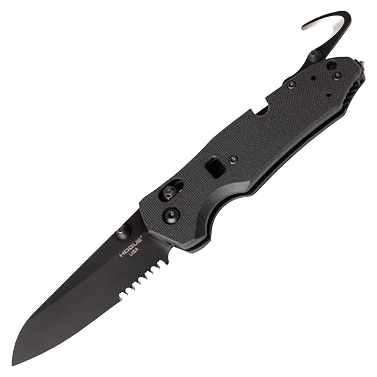 Cuchillo Hogue 34770 Sheepsfoot G10 Tierra Oscura 8.64cm