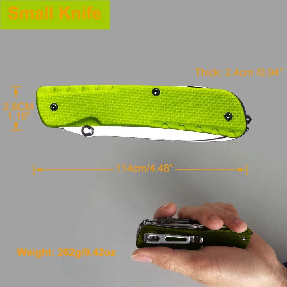 Navaja Multi-Herramienta Ruike LD43 Trekker 205g G10 Verde