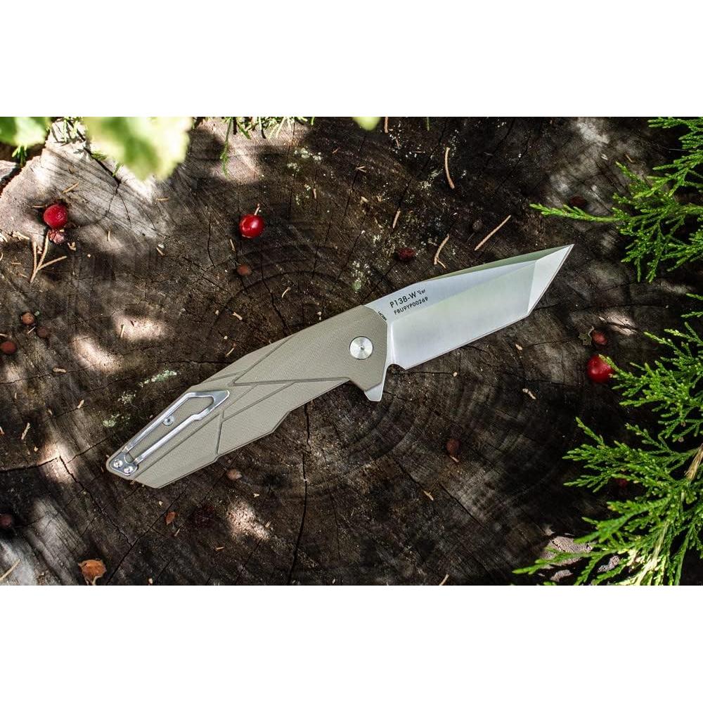 Cuchillo Plegable Táctico Ruike RKEP138W Acero Inoxidable 90mm