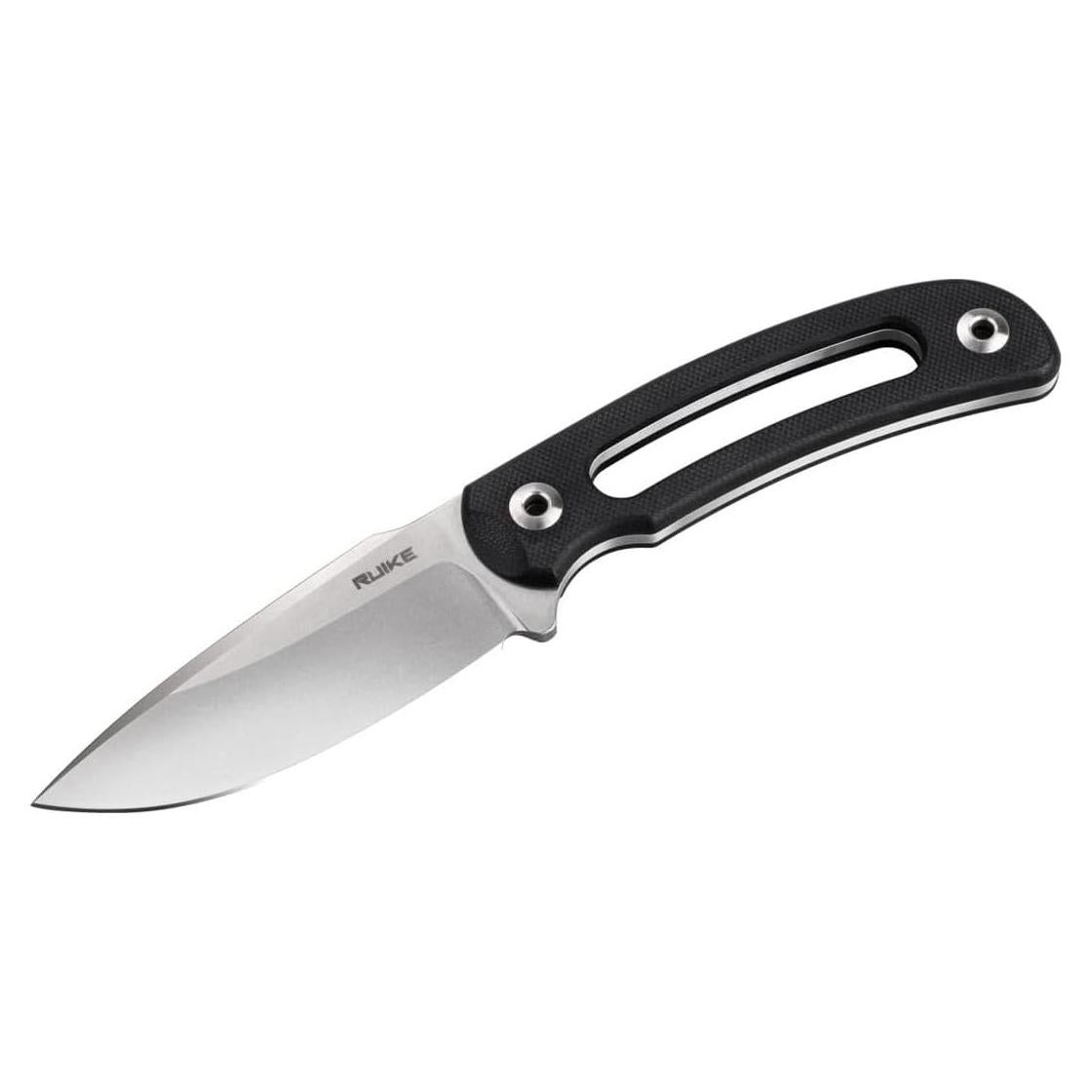 Cuchillo de hoja fija RUIKE RKEF815B 85mm Negro