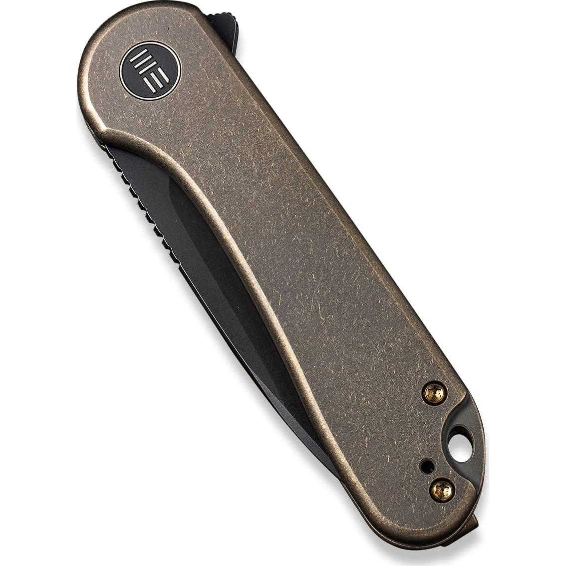 Cuchillo Plegable WeKnife Elementum 7.51cm Titanio EDC