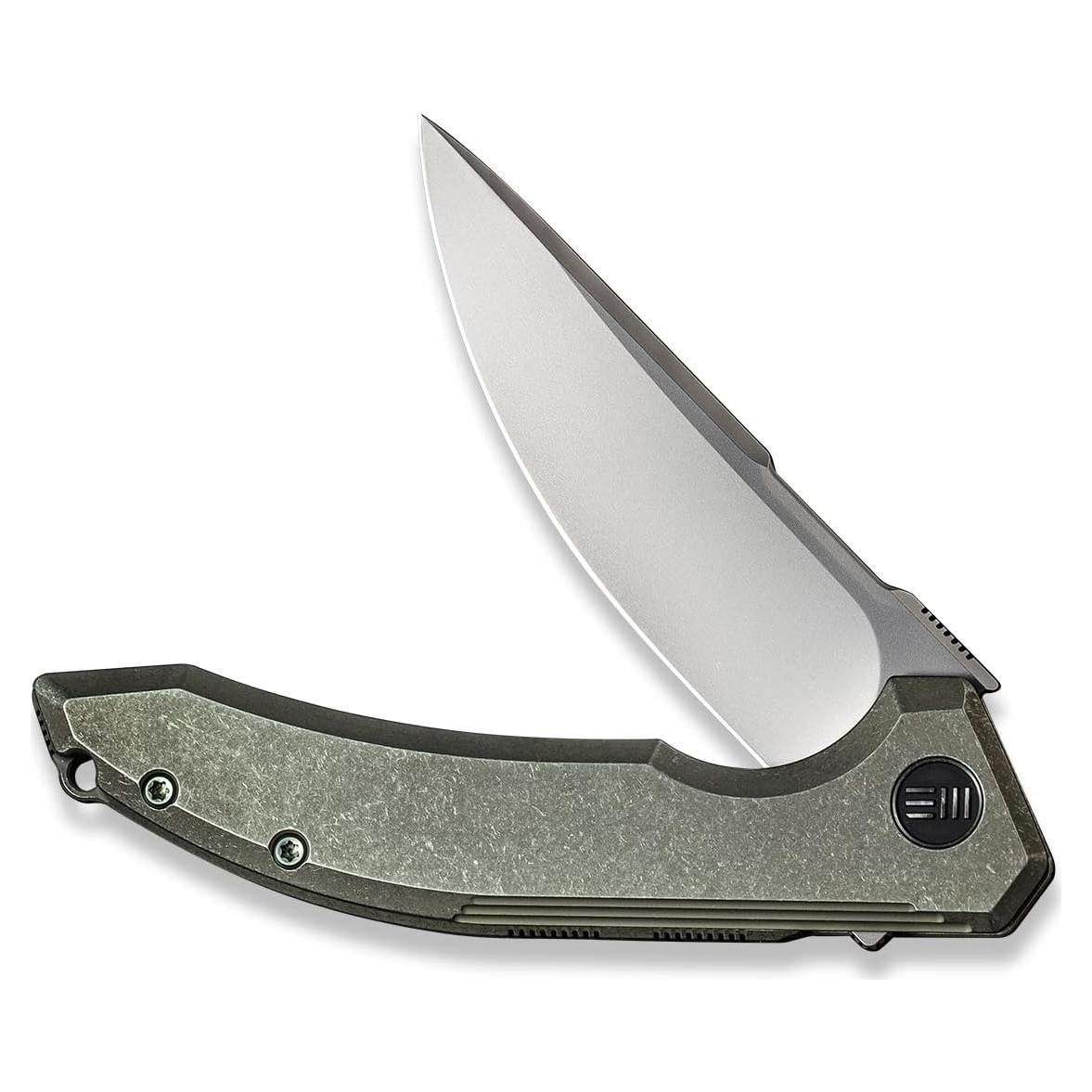 Cuchillo Plegable WE Quixotic Framelock Verde 8.89cm