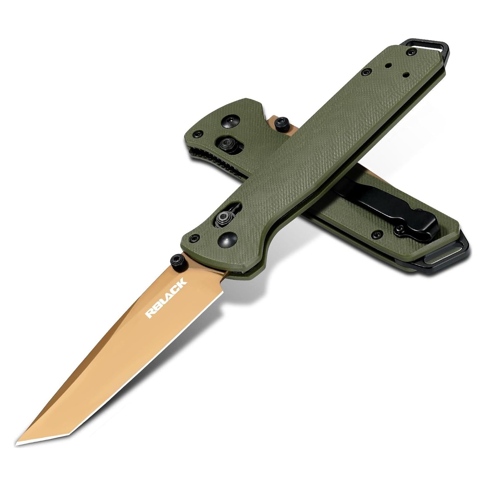 Cuchillo Plegable RBLACK RK0402 Tanto 8.61cm Acero Inoxidable