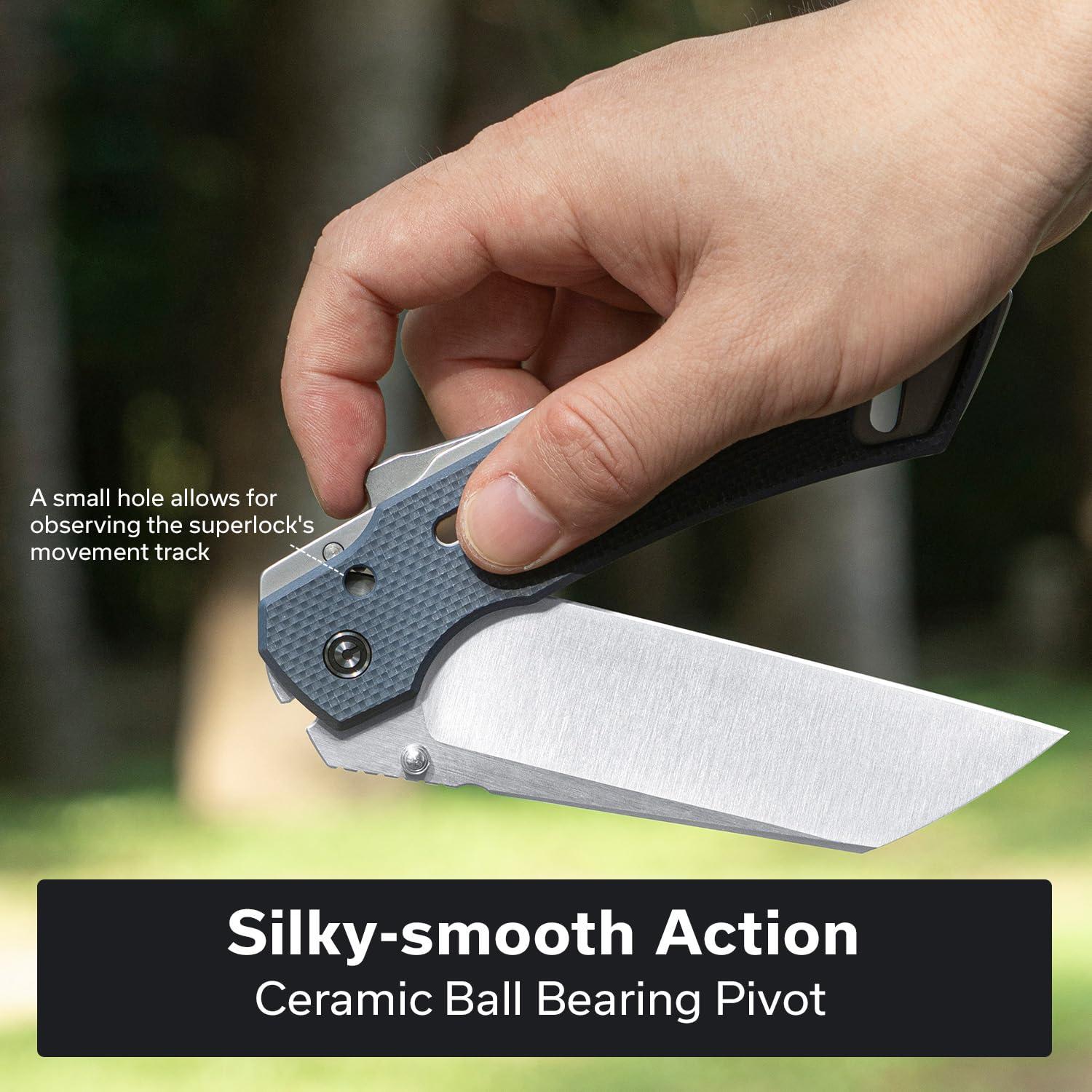 Cuchillo Plegable CIVIVI Buster FG Azul G10 10.67 cm Superlock