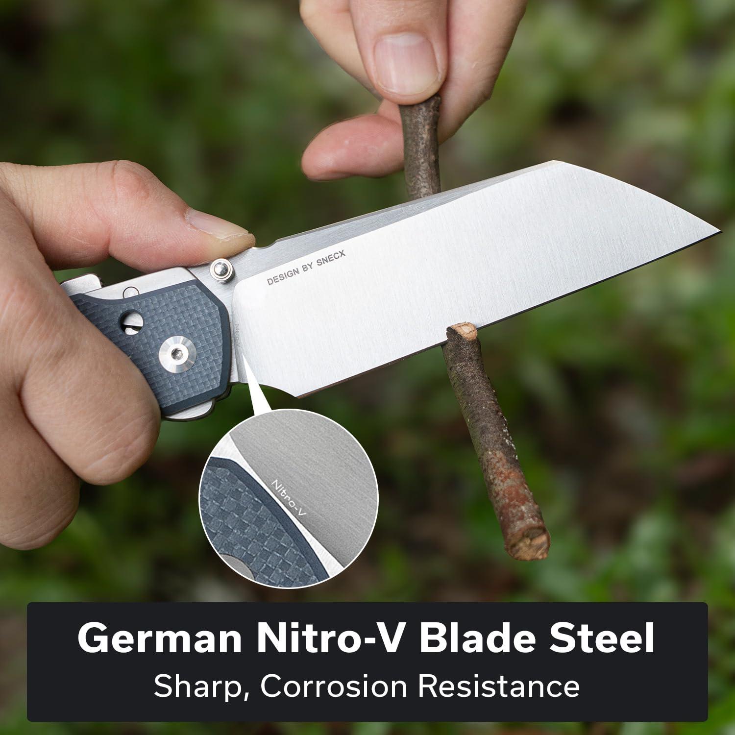 Cuchillo Plegable CIVIVI Buster FG Azul G10 10.67 cm Superlock