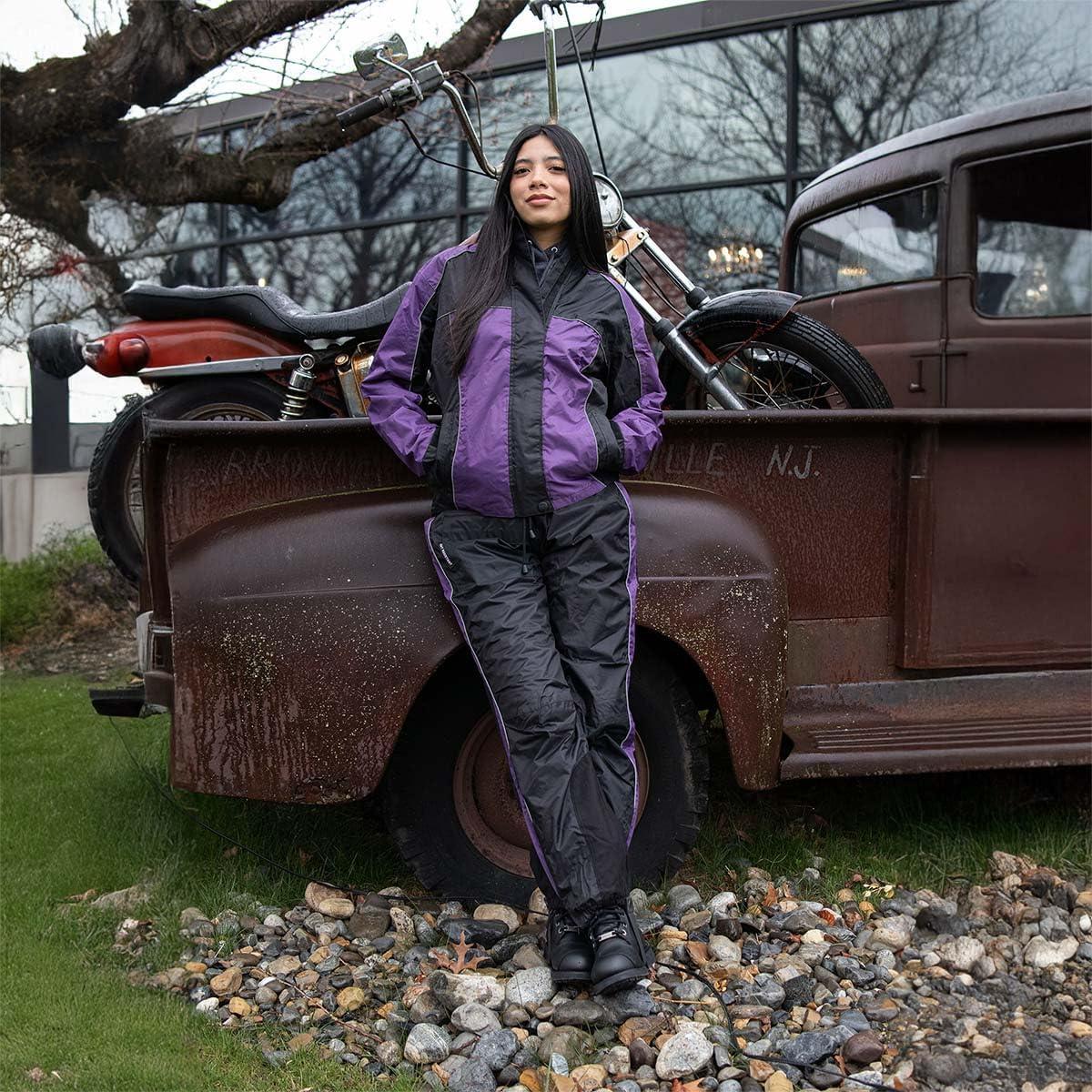 Traje de Lluvia Mujer Milwaukee Leather 2X-Pequeño Resistente