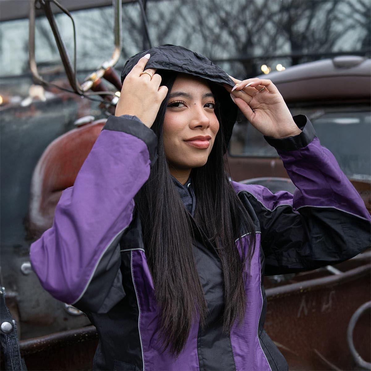 Traje de Lluvia Mujer Milwaukee Leather 2X-Pequeño Resistente