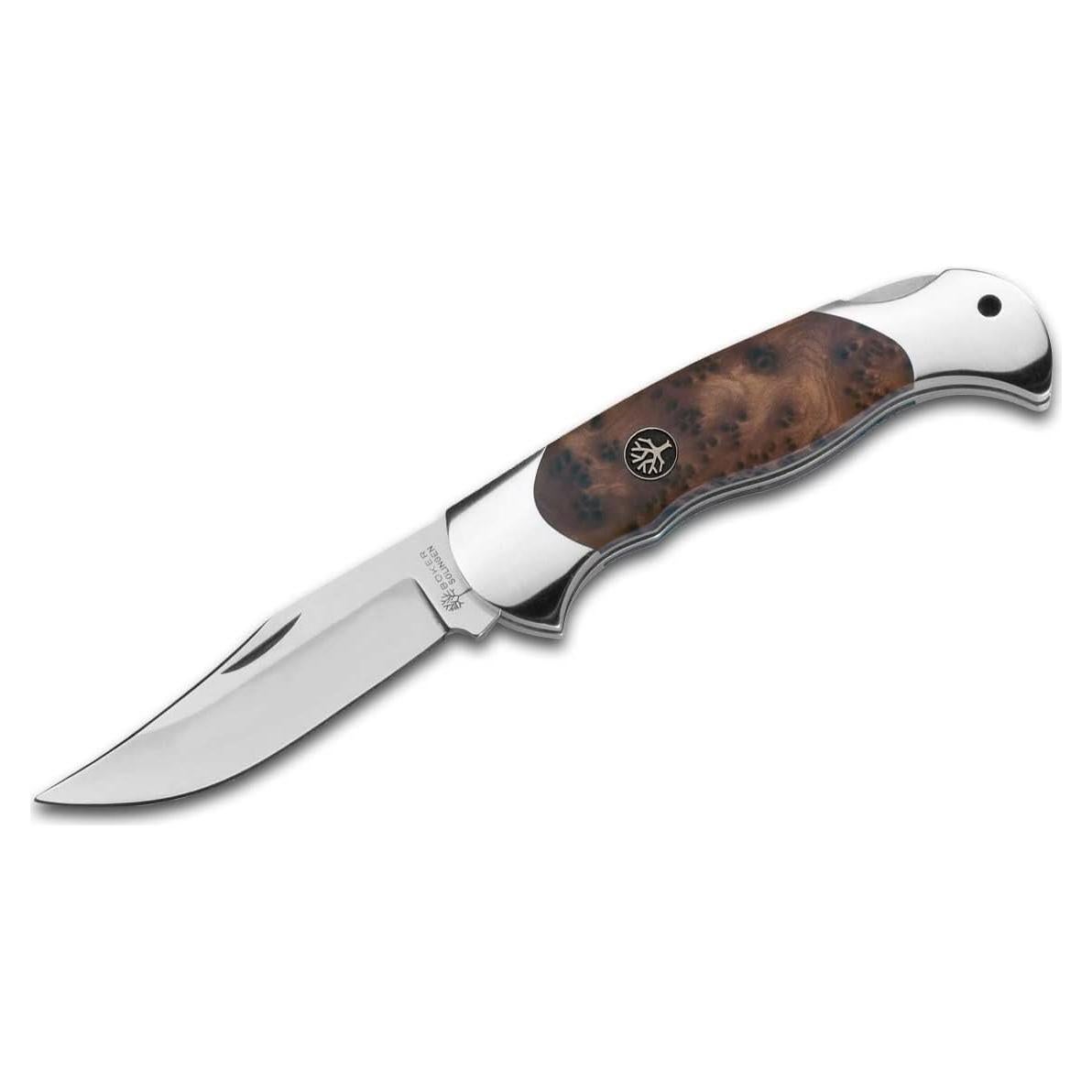 Cuchillo de Caza Plegable Boker Thuya con Hoja de Bloqueo 7.9 cm