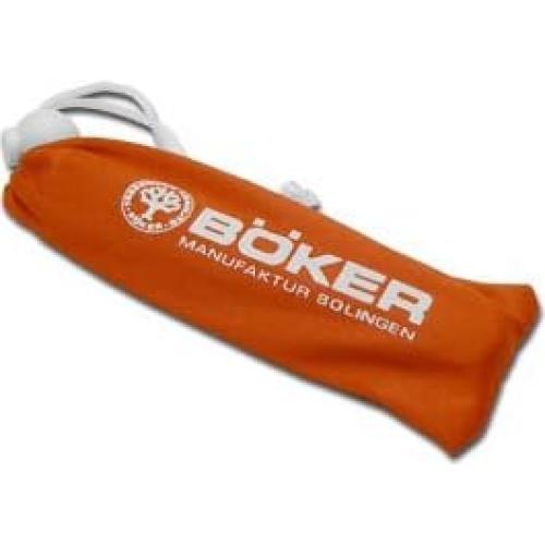 Bolsa de Cuchillo Boker Nylon Rojo 12.07x4.45 cm Cierre Cuerda
