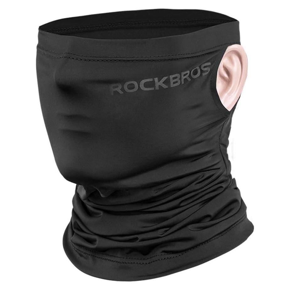 Bufanda de Cuello Refrigerante ROCKBROS UPF50+ Negra