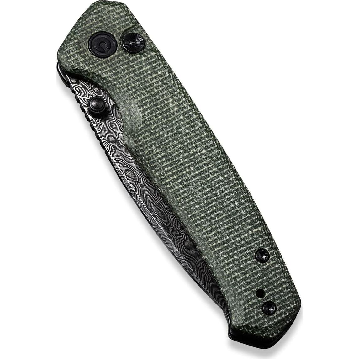 Cuchillo Plegable CIVIVI Altus Damasco 7.54 cm Verde
