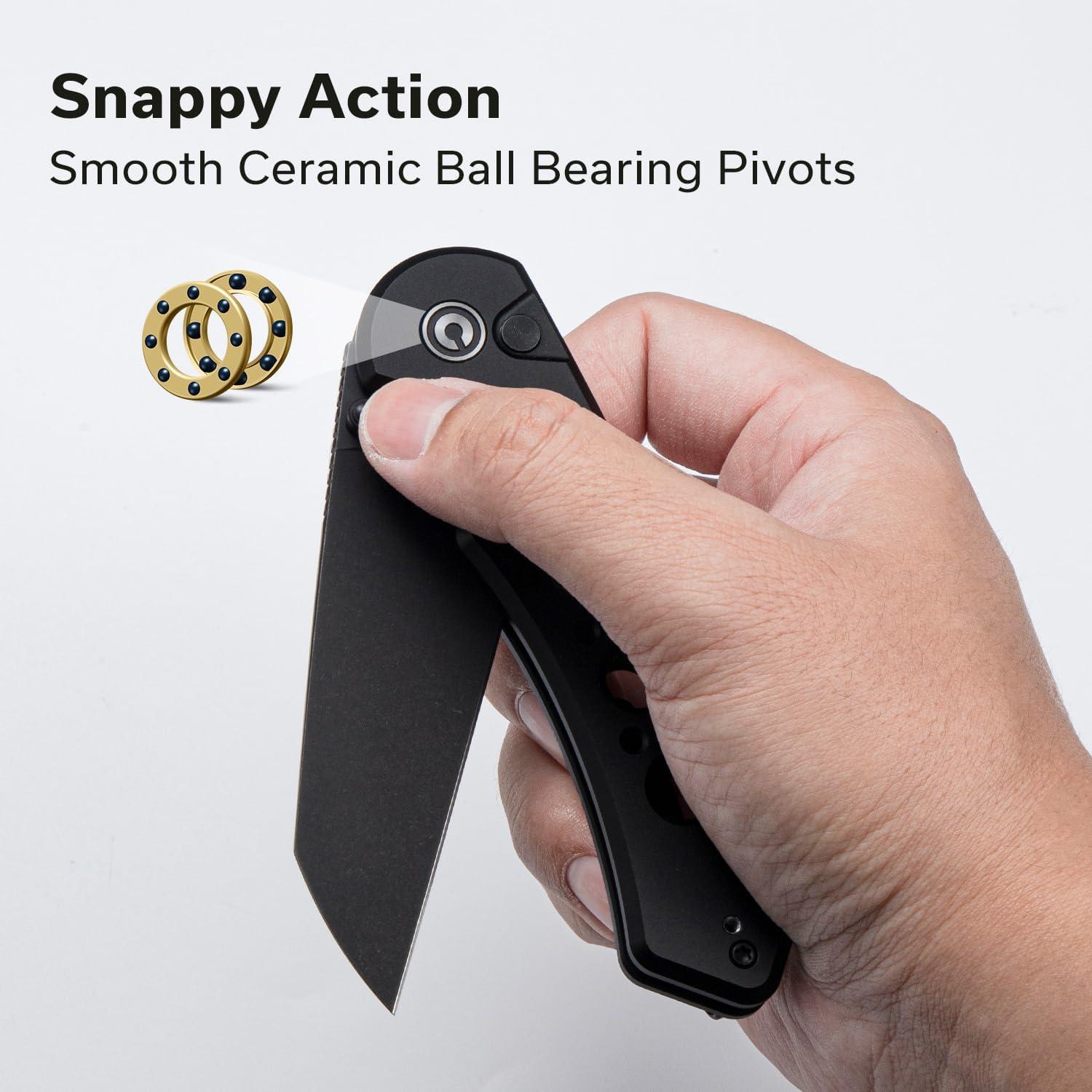 Cuchillo de Bolsillo CIVIVI Pragma Prime 8.86 cm Plegable Negro