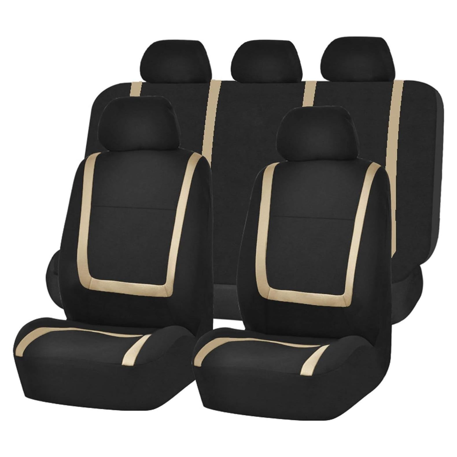 Fundas de Asiento de Coche FH Group Beige Universales