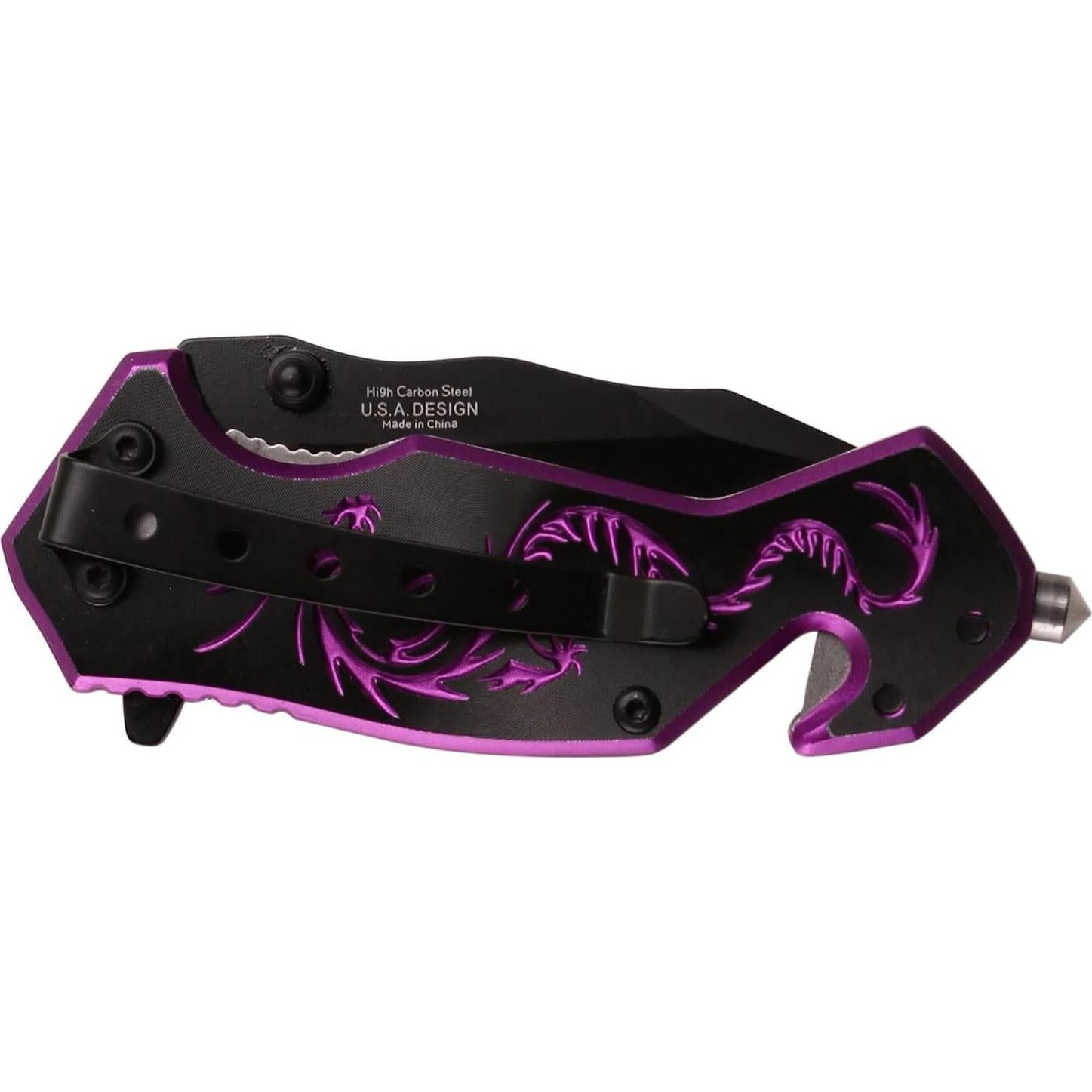 Cuchillo Plegable Tac-Force TF-686BP Acero Inoxidable 5.72 cm