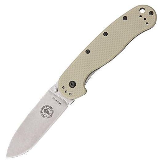 Cuchillo ESEE Avispa Desert Tan 8.9 cm Hoja Acero AUS-8