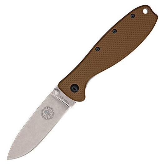 Cuchillo ESEE Zancudo BRKR2CB Marrón Acero D2 11.13 cm