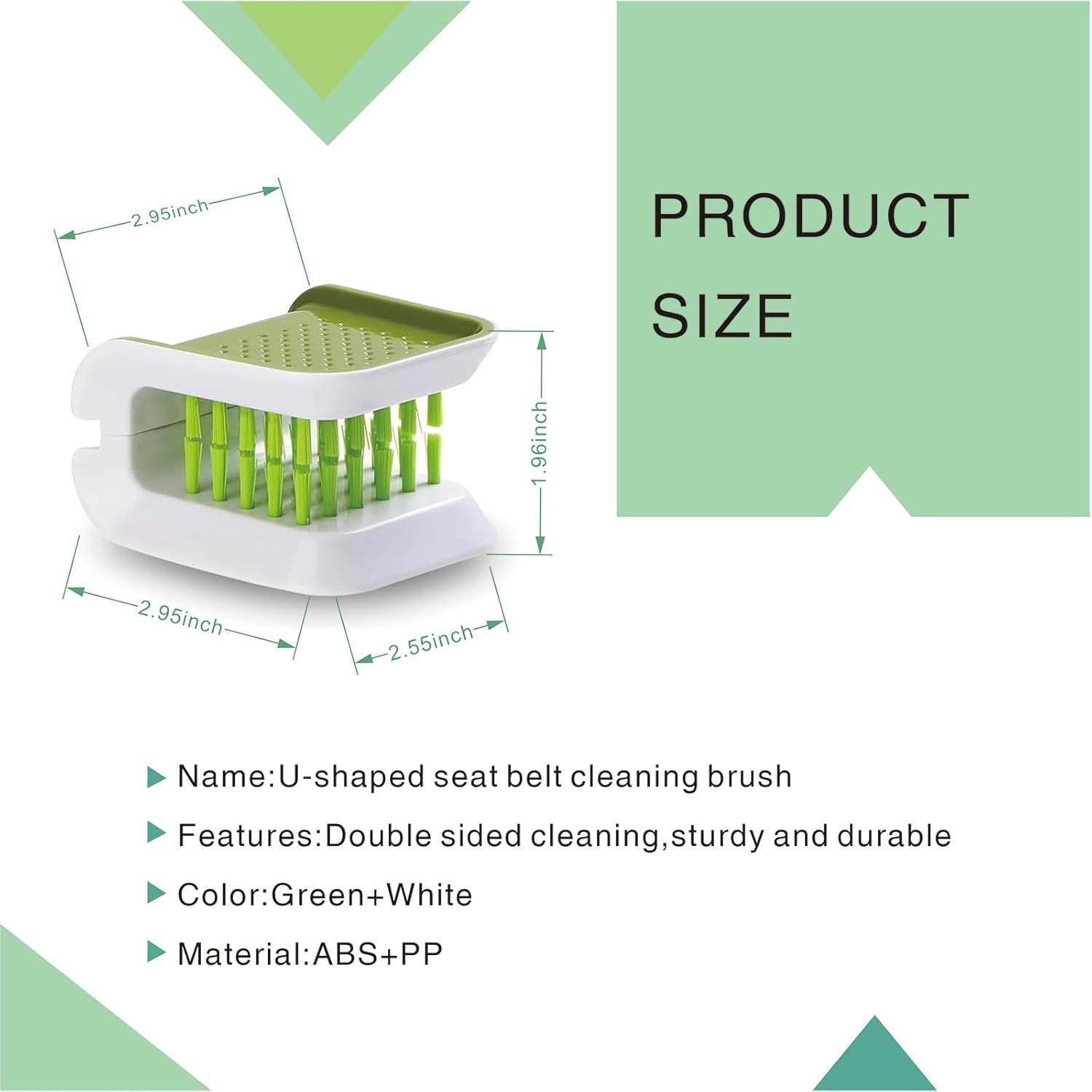 Cepillo de Limpieza Doble Cara Polcatay para Cinturón de Seguridad