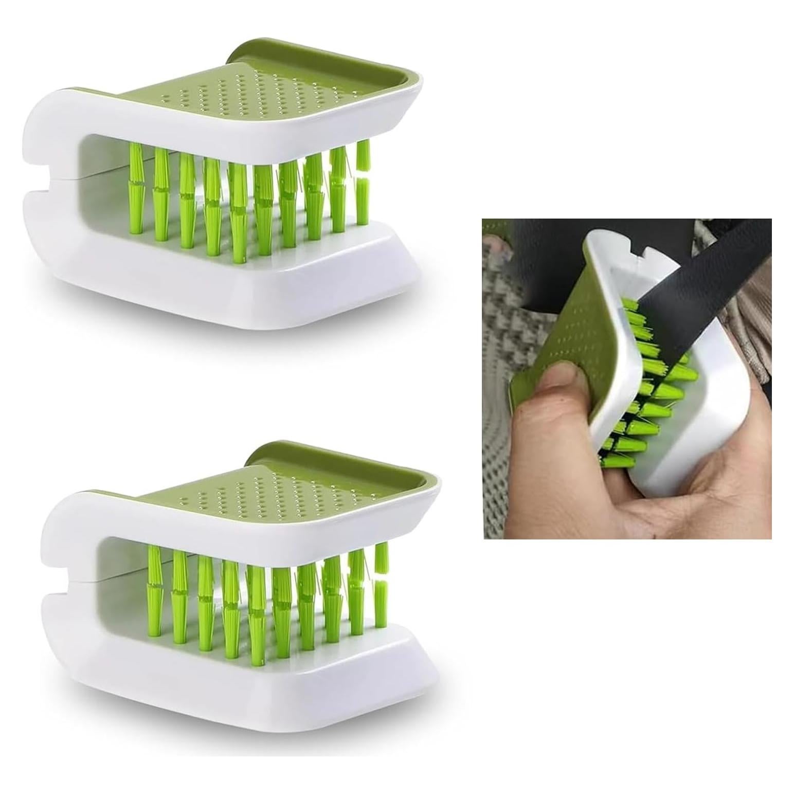 2 Cepillos de Limpieza Multifuncionales Nomocale Verde