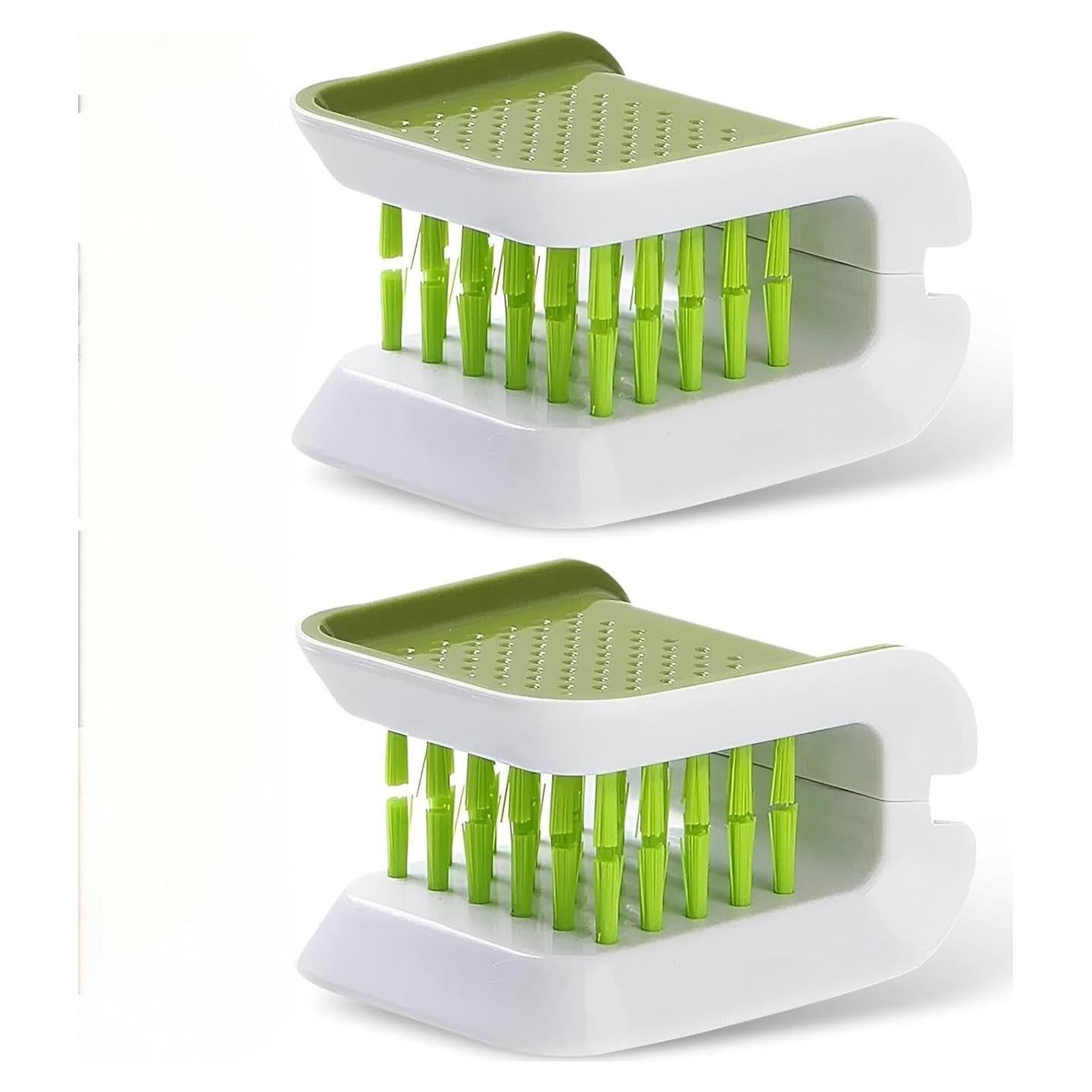 Cepillo de Limpieza Doble Cara Ferianl para Cinturones y Cubiertos