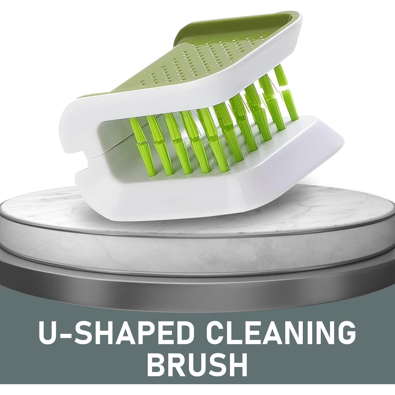 Cepillo de Limpieza Doble Cara Ferianl para Cinturones y Cubiertos