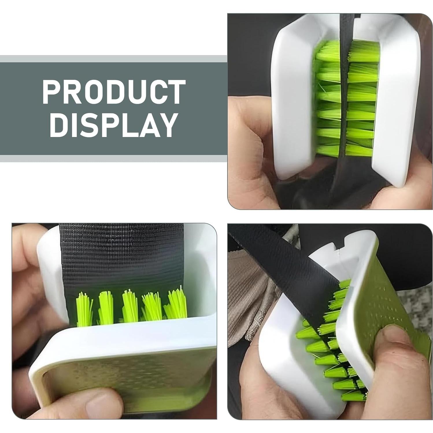 Cepillo de Limpieza Doble Cara Ferianl para Cinturones y Cubiertos