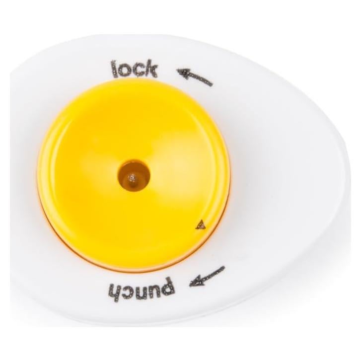 Perforador de Huevos Duros Fox Run con Bloqueo de Seguridad