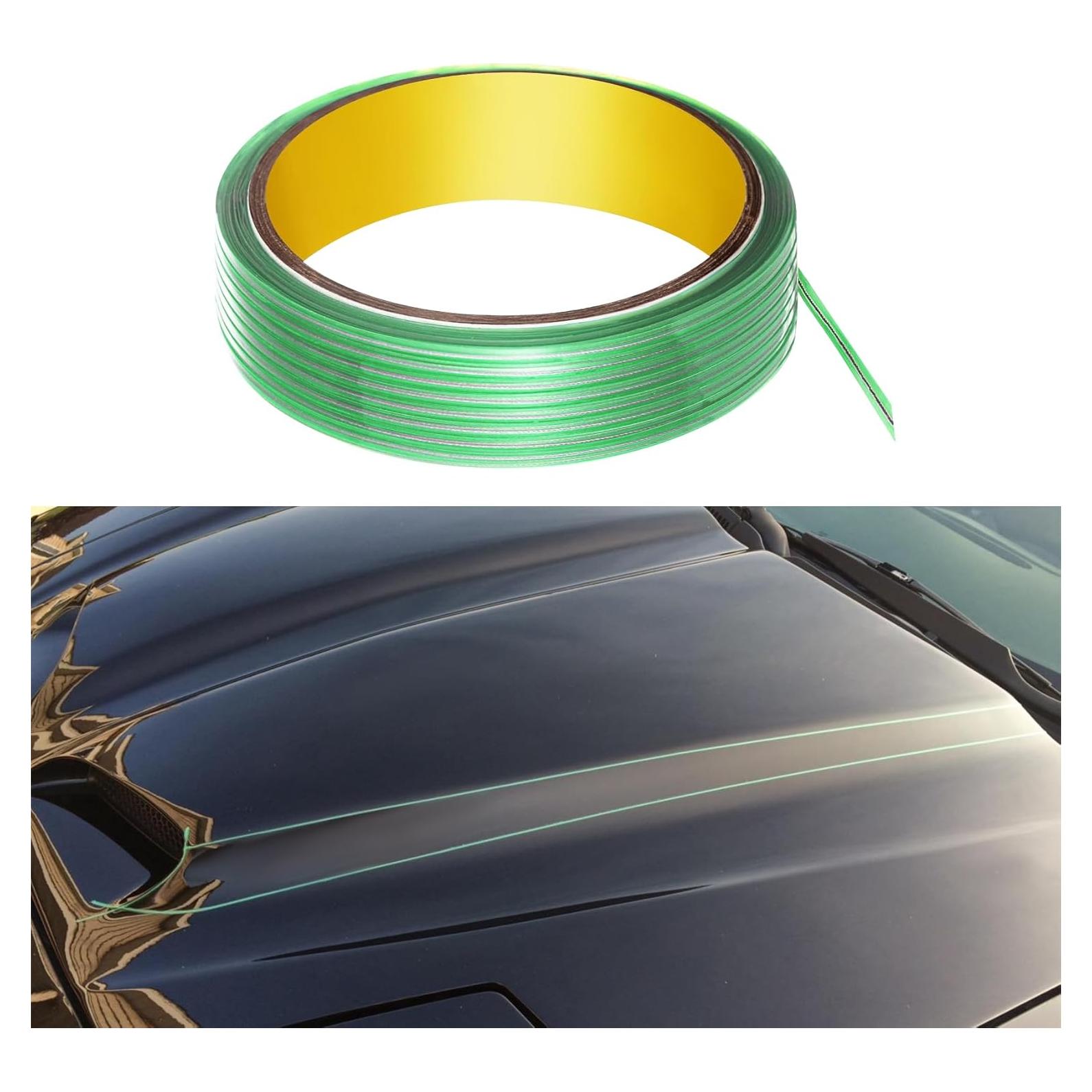 Cinta de Corte de Películas QZTYTY 10M Verde para Automóviles