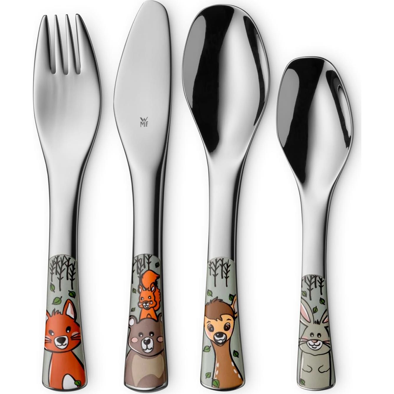 Juego de Cubiertos para Niños WMF Amigos del Bosque 6 Piezas
