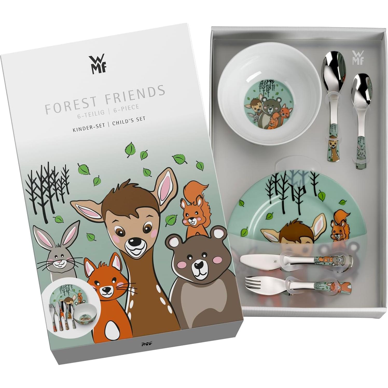 Juego de Cubiertos para Niños WMF Amigos del Bosque 6 Piezas