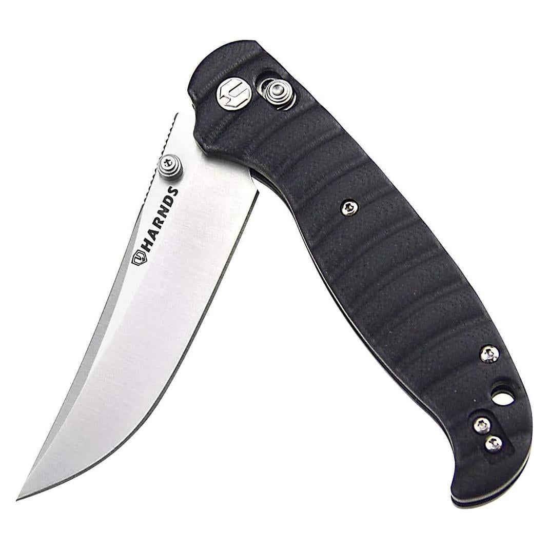 Cuchillo Plegable HARNDS Giant Silkworm 11.3 cm Acero Sandvik