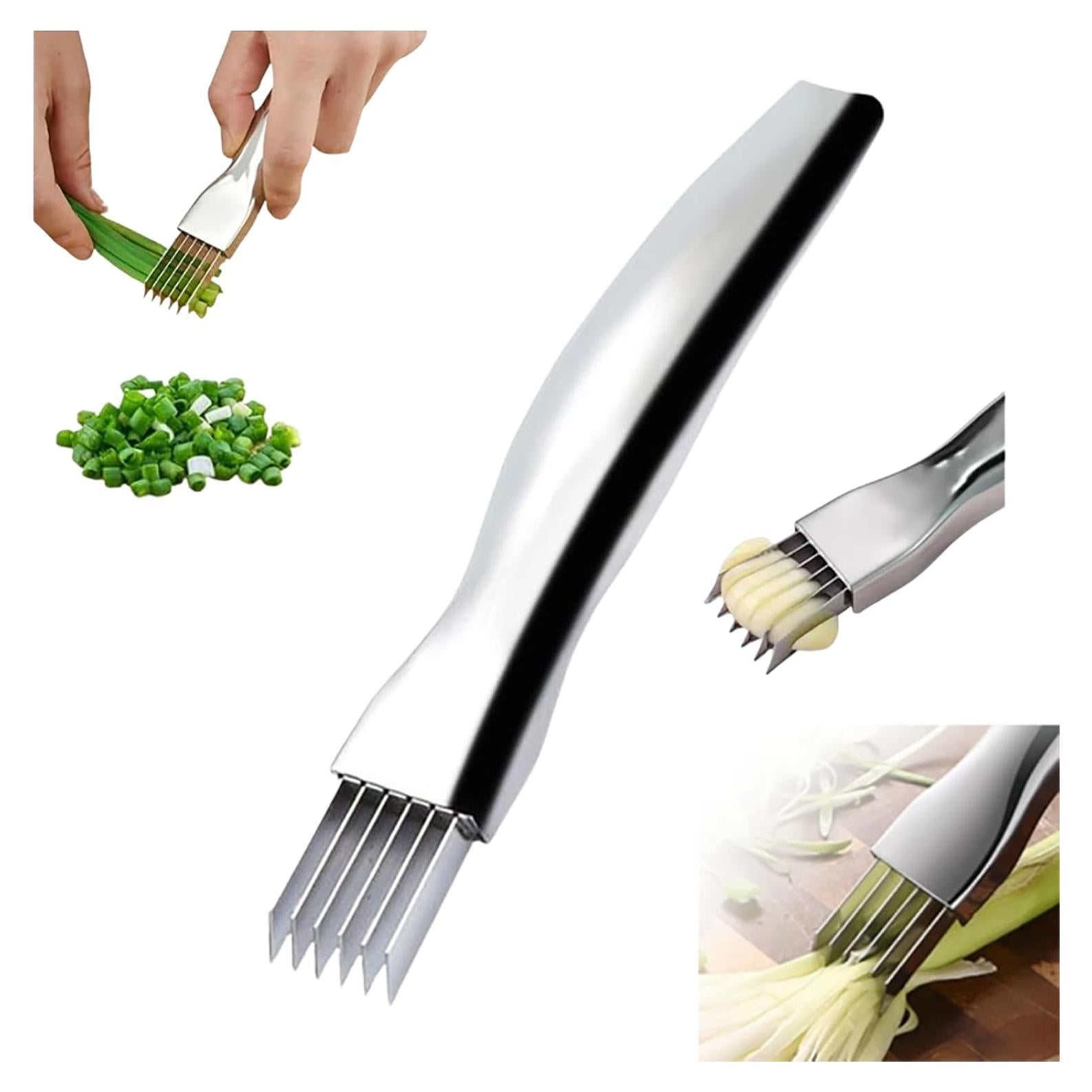 Cortador de Cebolla Rápido HISKI de Acero Inoxidable Multifuncional