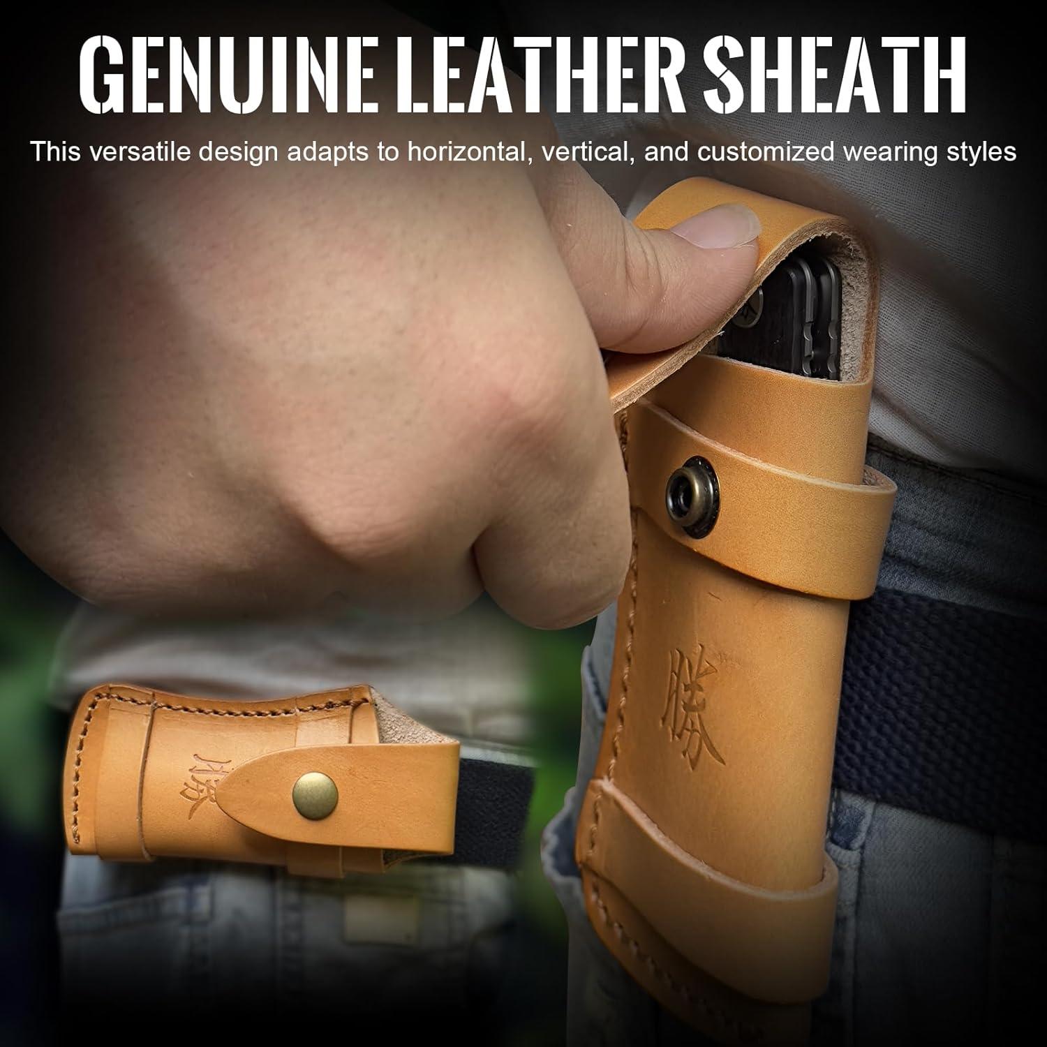 Cuchillo Plegable KATSU 154CM 8.89cm Mango Fibra Carbono