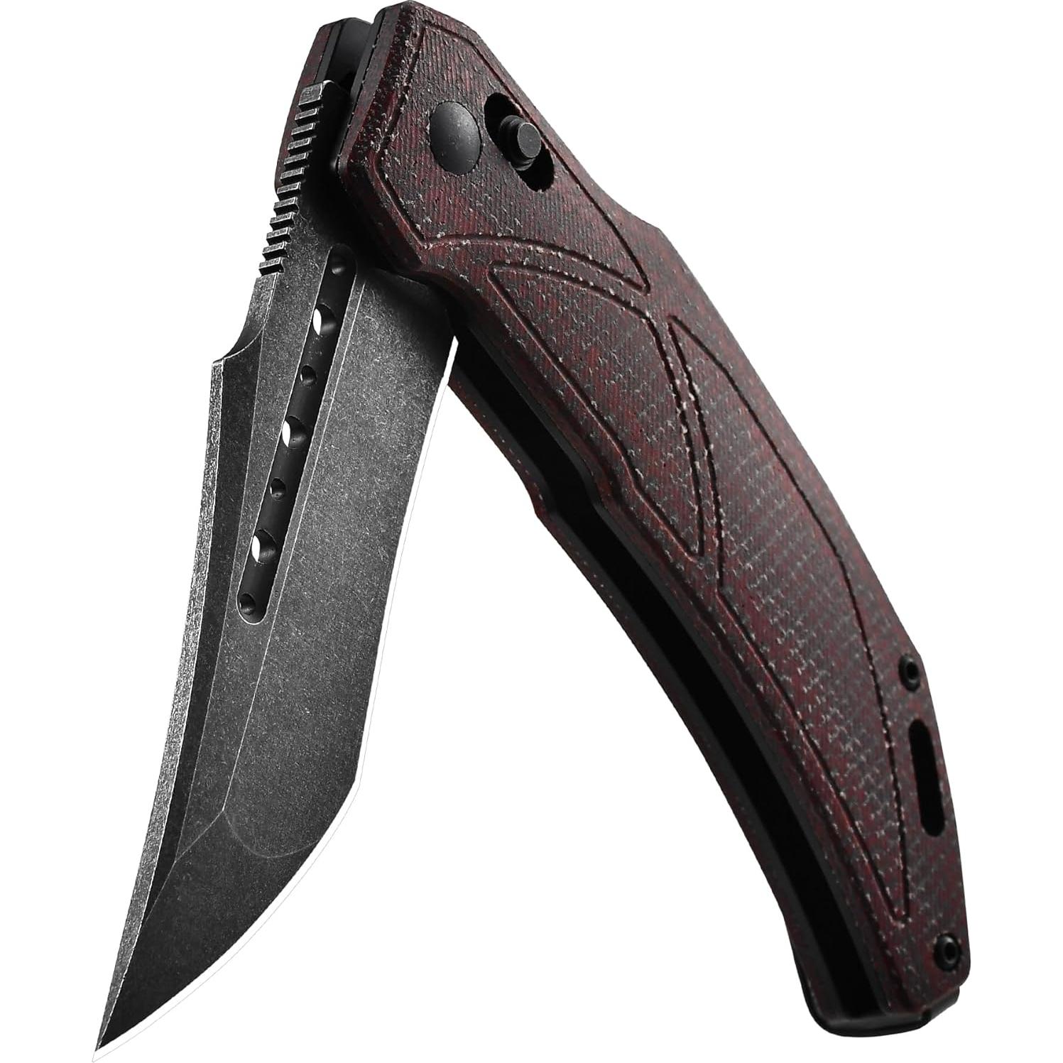 Cuchillo Plegable Cohesion EDC D2 Micarta 8.51 cm Camping