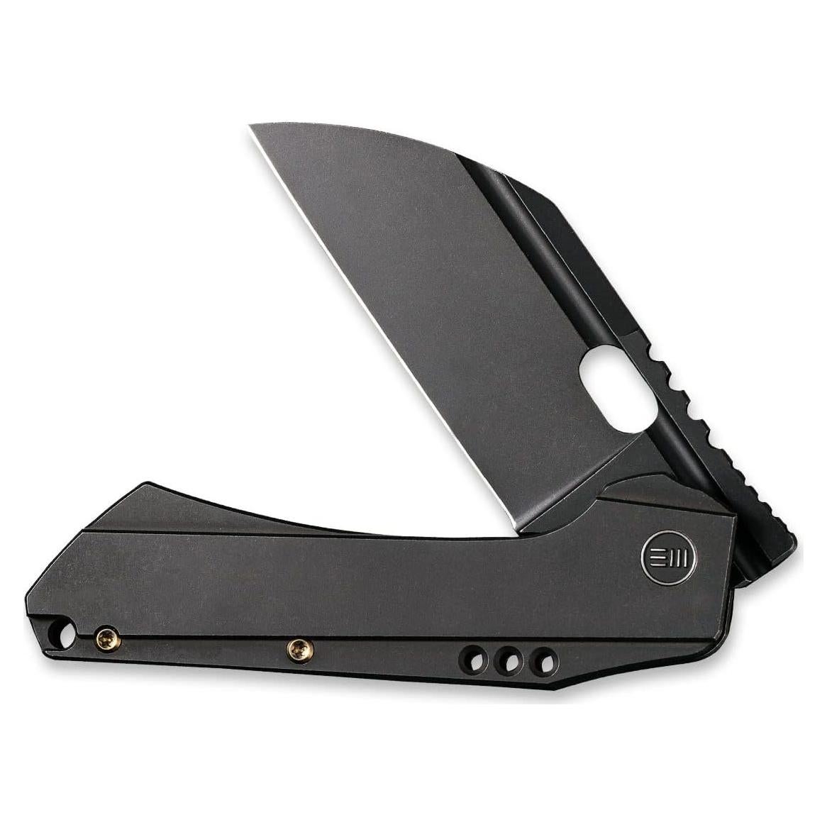 Cuchillo WE Knife Roxi 3 Framelock Titanio Negro 8.26cm