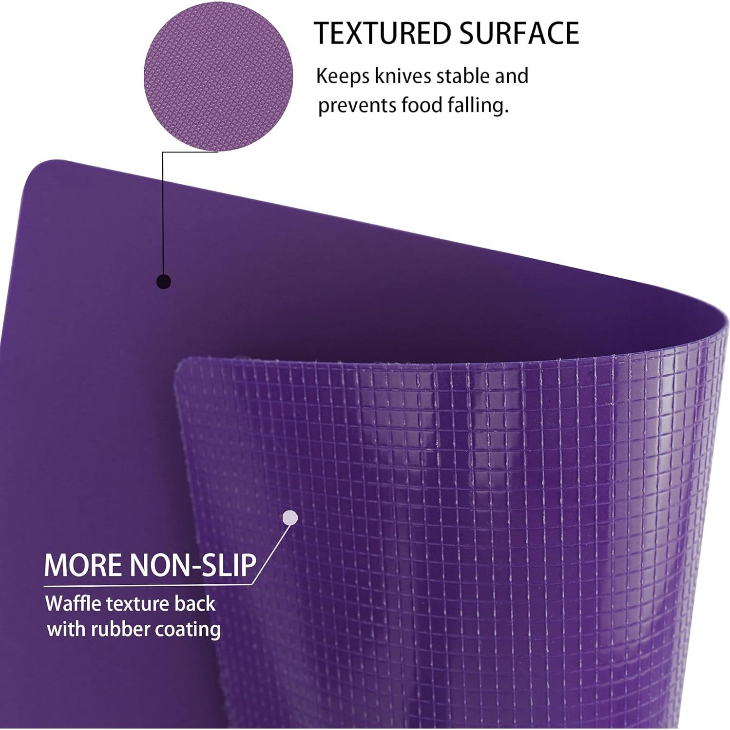 Set de 3 Tablas de Cortar Flexibles ZVP Antideslizantes 38x30cm