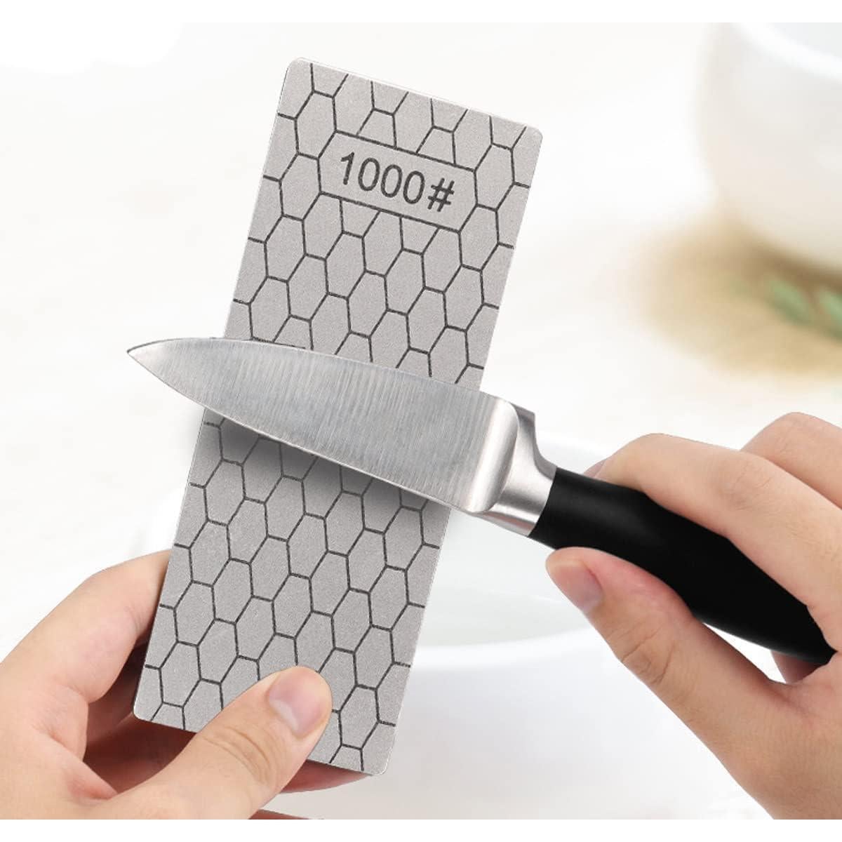 Juego de 11 Piedras de Afilar Diamante SUWAJUME con Guía