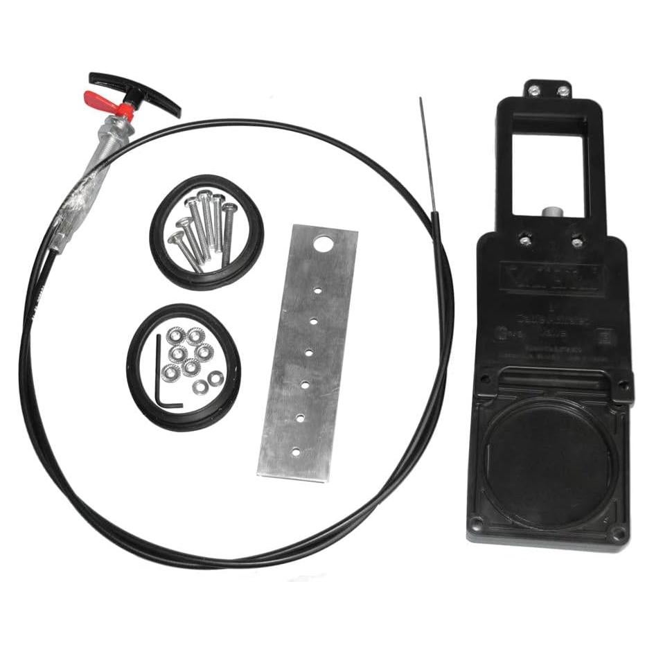 Kit de Válvula de Cable Flexible Valterra TC372 3" Negro