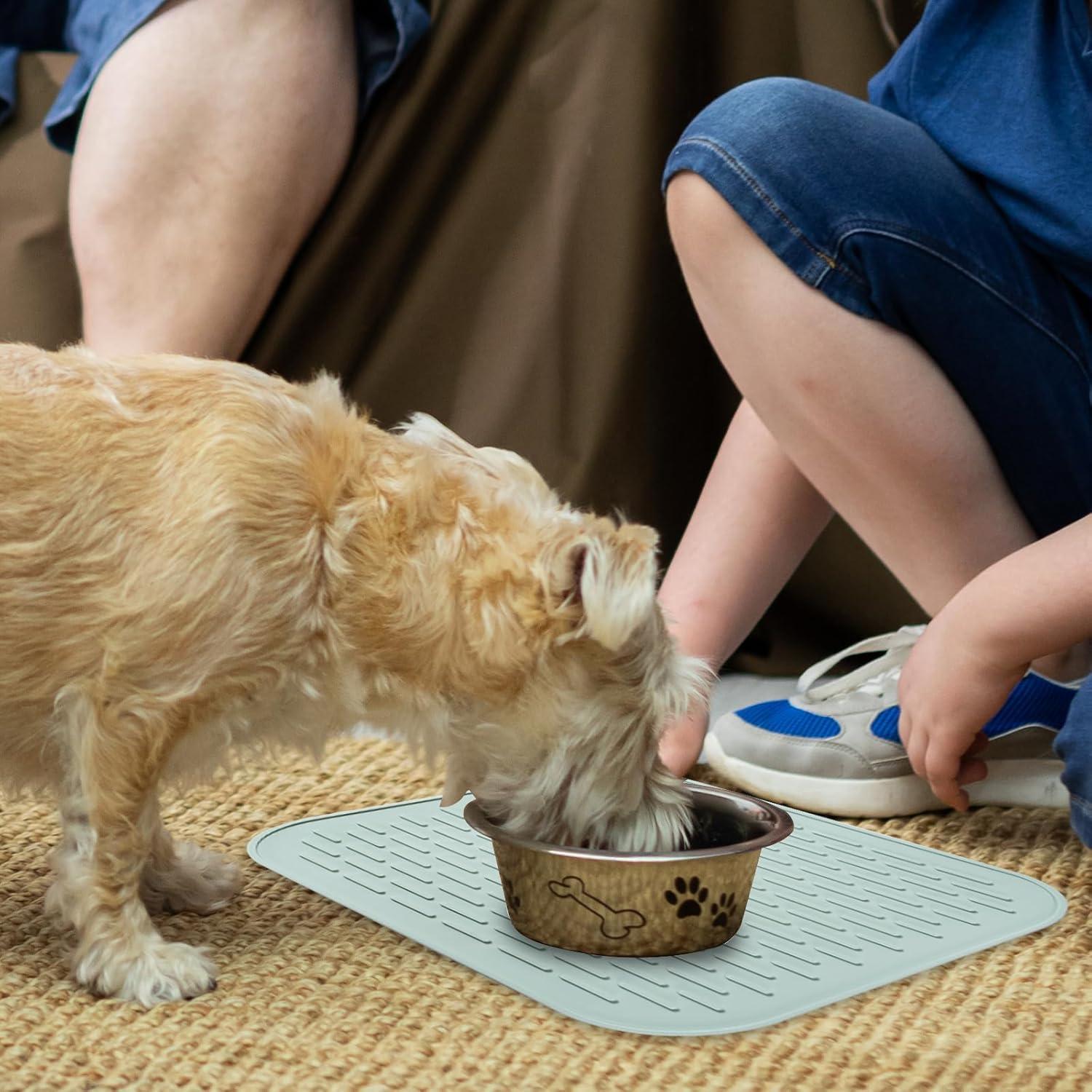 Alfombrilla de Secado de Platos Silicona Lingchuan Verde 29.2x23.1cm