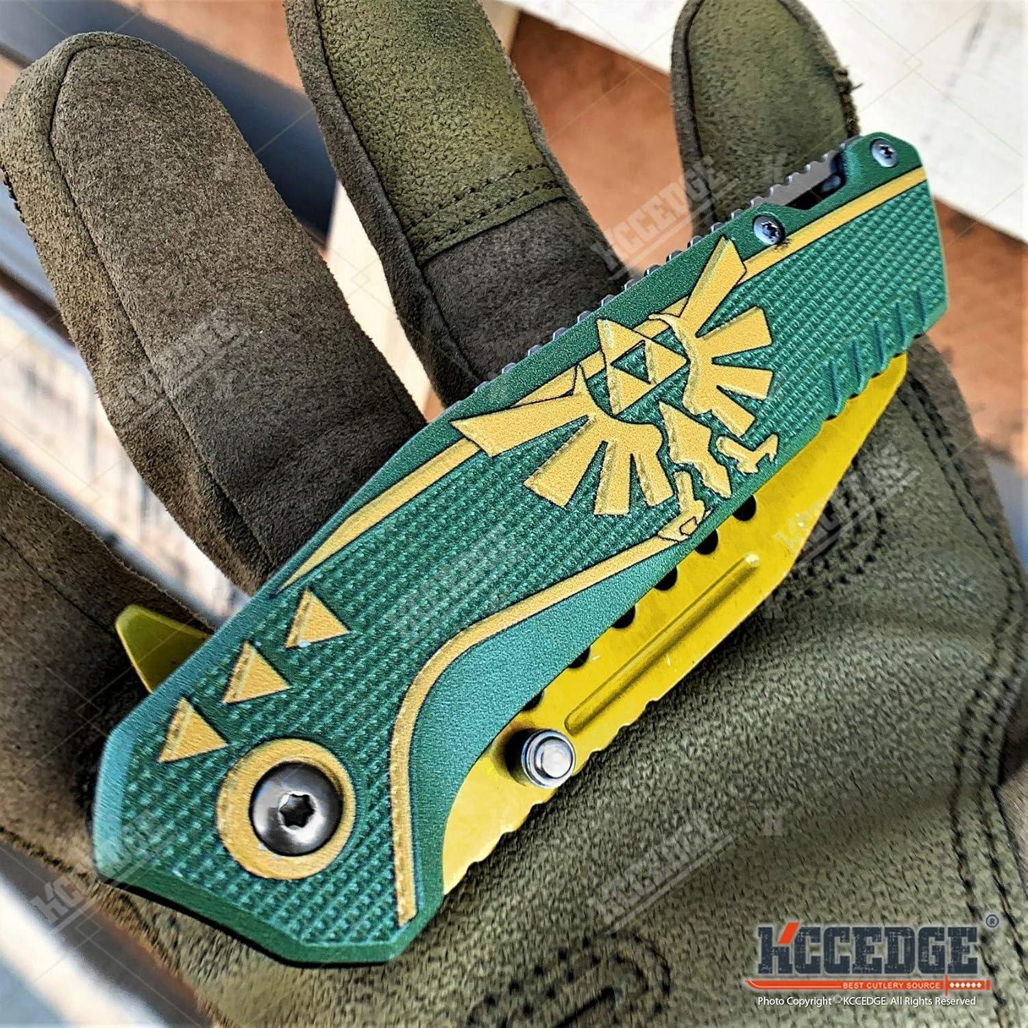 Cuchillo de Bolsillo KCCEDGE 20.32 cm Acero Inoxidable Plegable