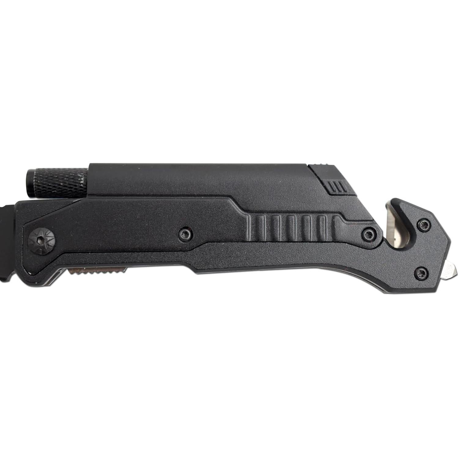 Cuchillo Multi-herramienta 6-en-1 Snake Eye Tactical con Luz LED
