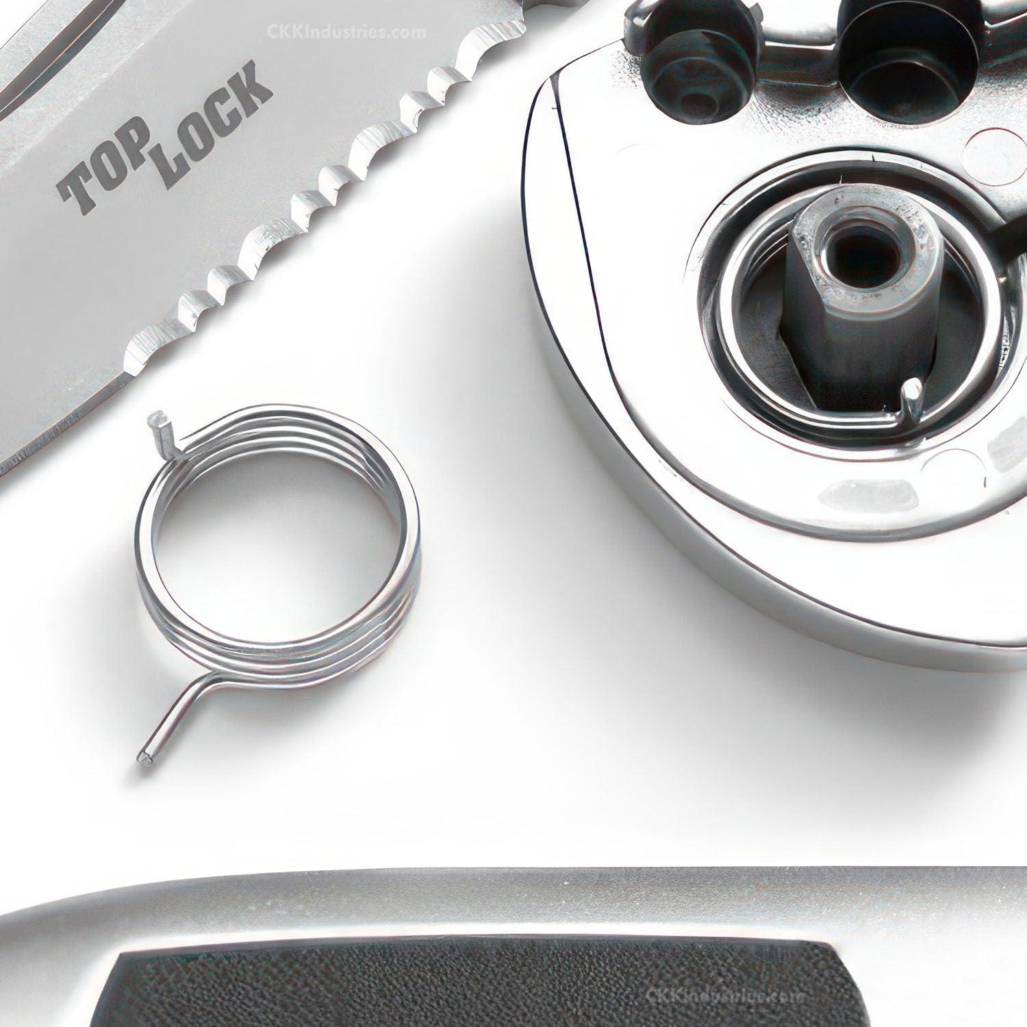 Paquete de 5 Resortes de Bobina Automáticos EZSMITH 0.50"