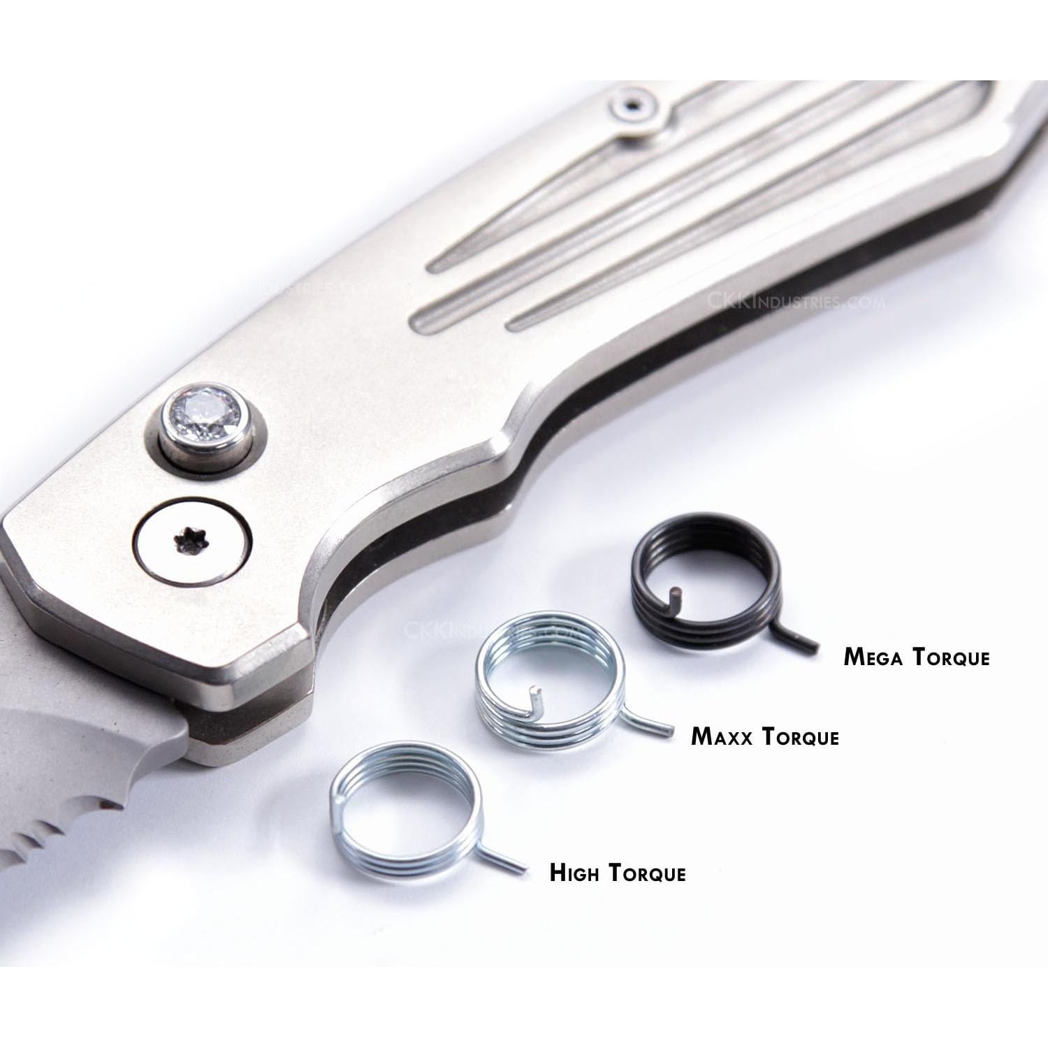 Paquete de 5 Resortes de Bobina Automáticos EZSMITH 0.50"