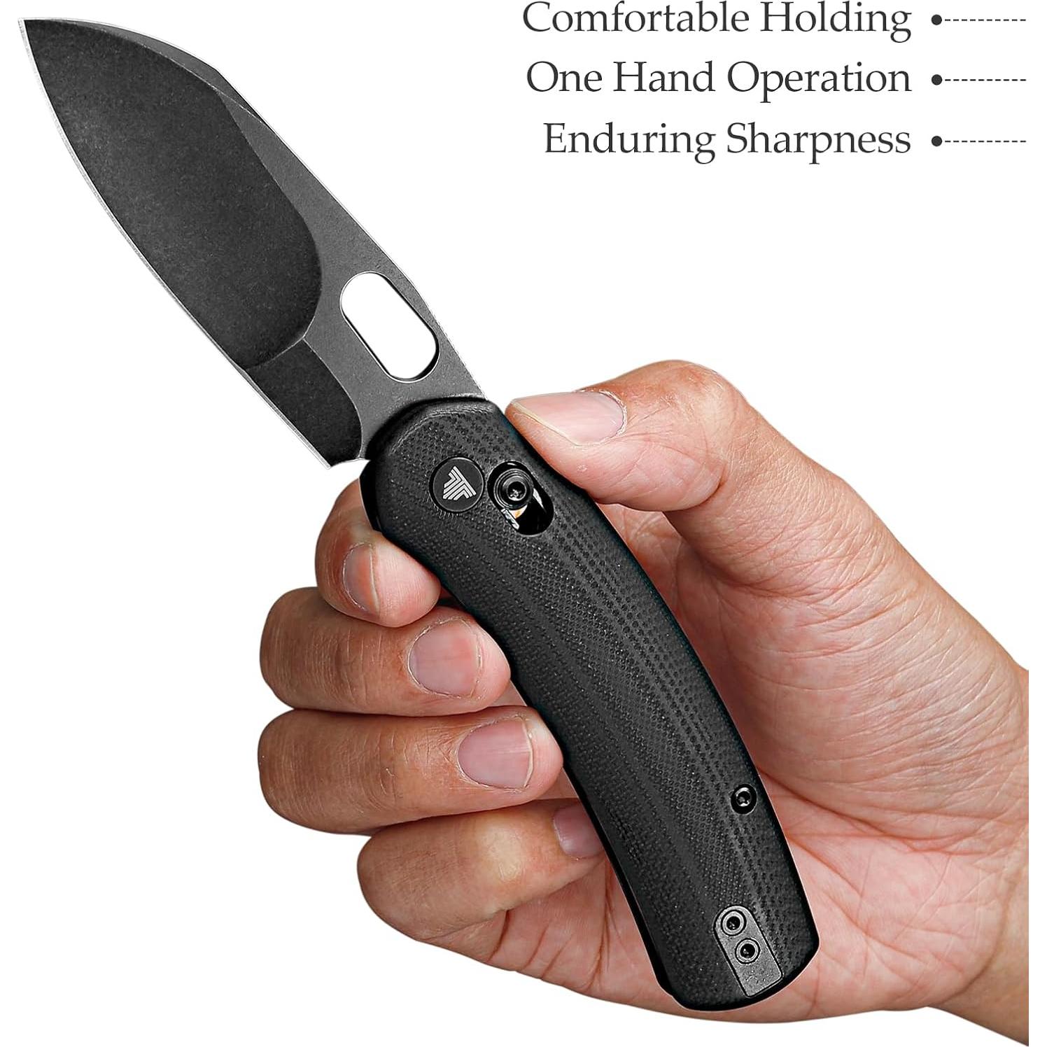 Cuchillo Plegable TRIVISA Lamb-03B 18.24 cm EDC Negro