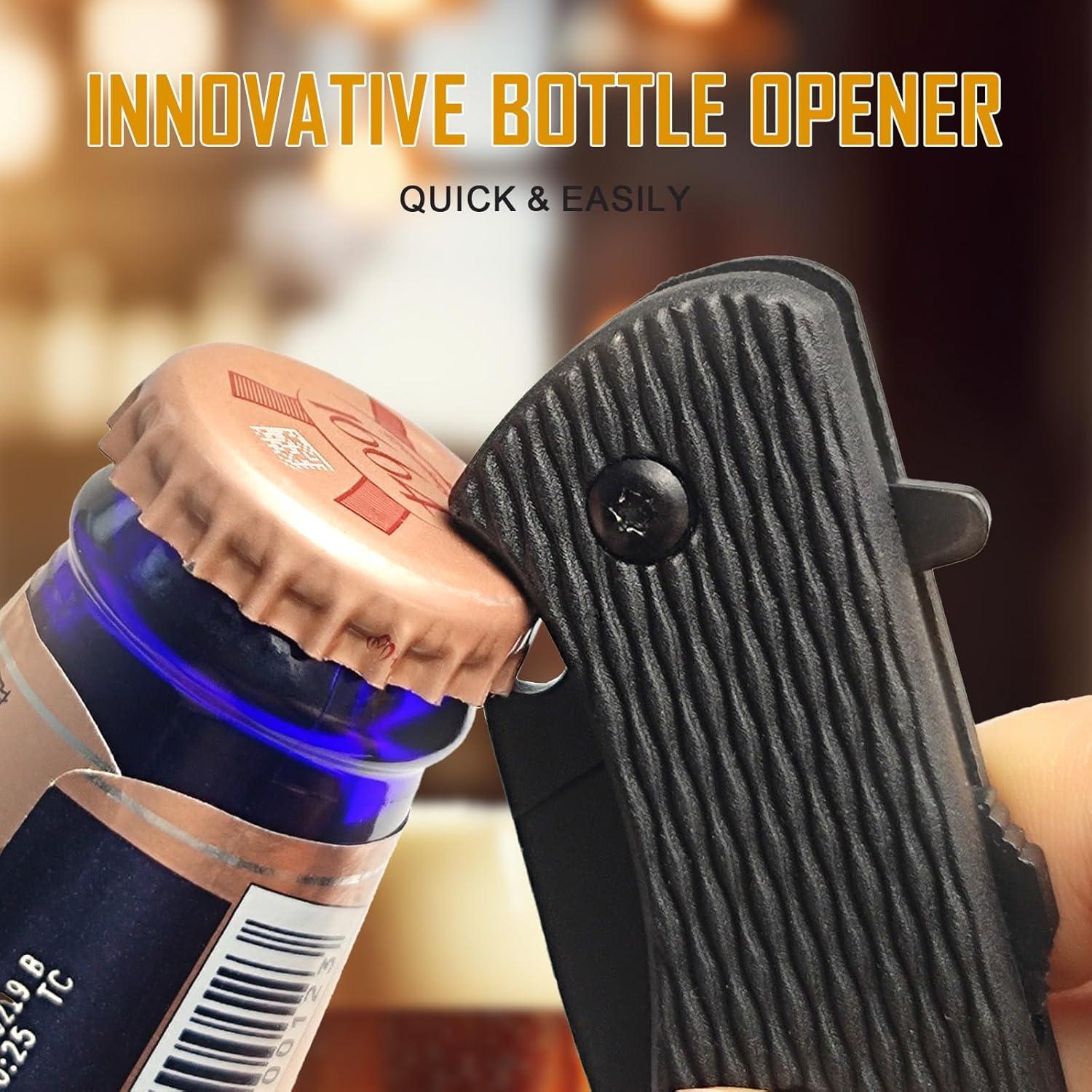 Cuchillo Plegable BARRYSAIL BS-6175P con Bloqueo y Abrebotellas